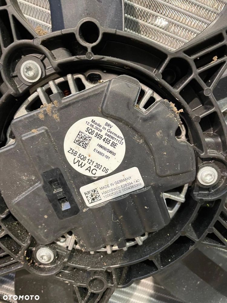 KOMPLET CHŁODNIC VOLKSWAGEN SKODA SEAT AUDI Q2 GOLF A3 BENZYNA - 10