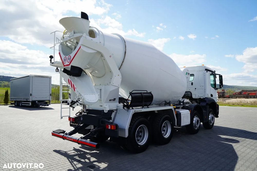 Mercedes-Benz AROCS 3540 / POMPĂ 9M3 / 8x4 / BETONĂ / AUTOMATĂ / SCHWING STETTER / 100% PNEURI / CAMERA - 6