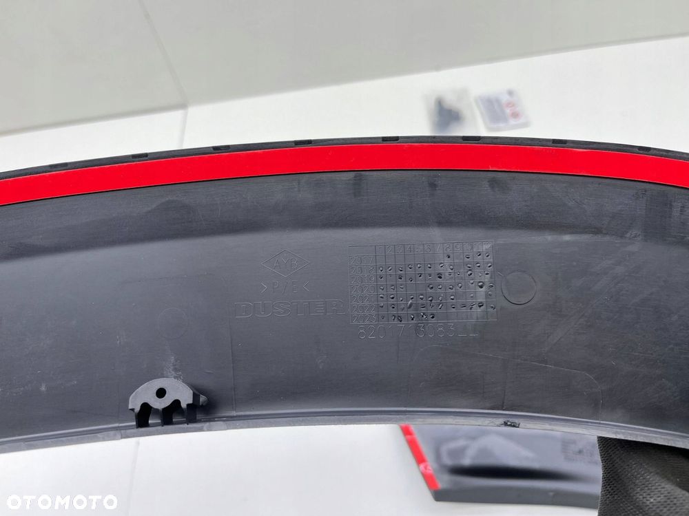DACIA DUSTER II LISTWA BŁOTNIKA LEWA TYŁ KOMPLET 8201713083 - 9