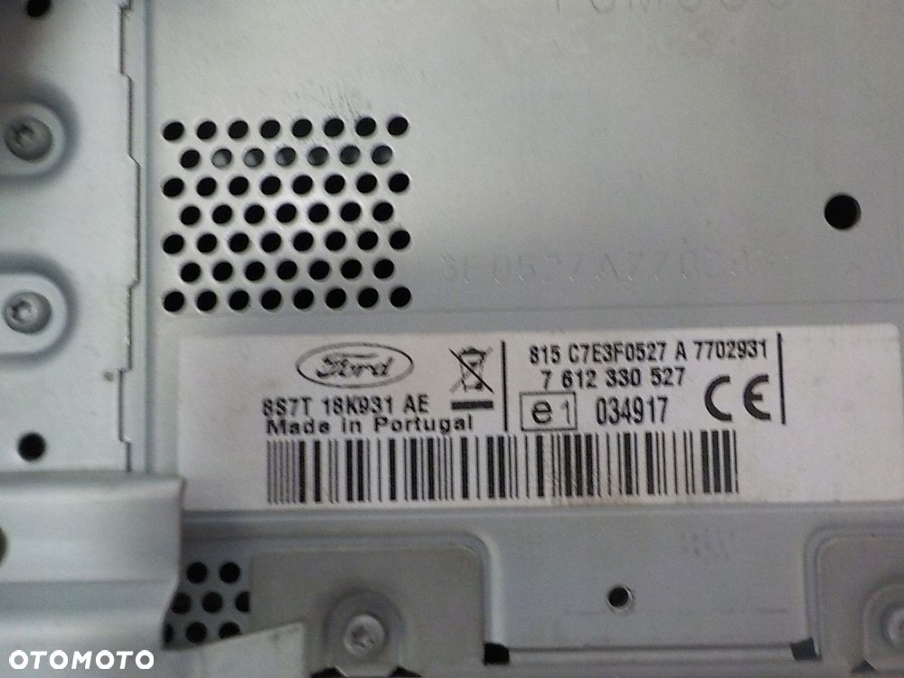 FORD MONDEO IV MK4 RADIO NAWIGACJA KOD 8S7T-18K931-AE - 3
