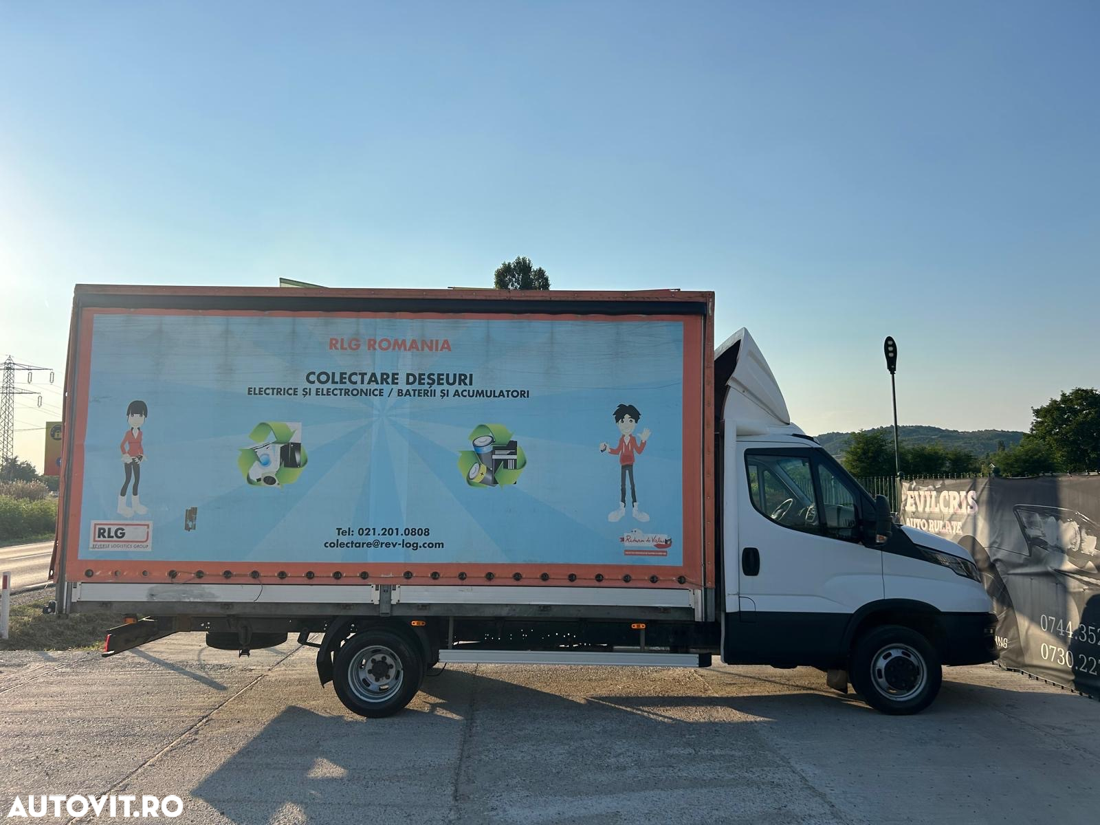 Iveco Daily Prelata 10 EUROPALETI AXA DUBLA SPATE - 6