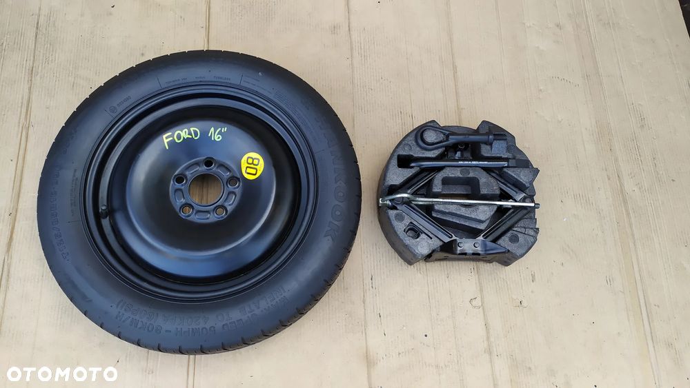 Koło dojazdowe R16  Ford Focus , Puma , Mondeo , C-max + zestaw szybka wysyłka - 3