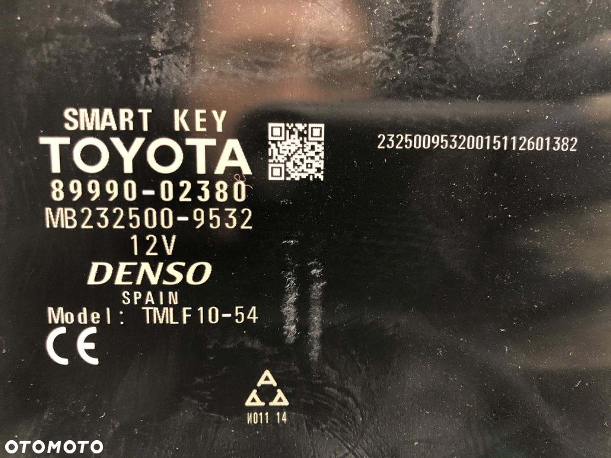 MODUŁ SMART KEY - 127.00 PLN - TOYOTA AURIS Kombi (_E18_) 2013 - 2018 1.8 Hybrid (ZWE186_) 73 kW - 4