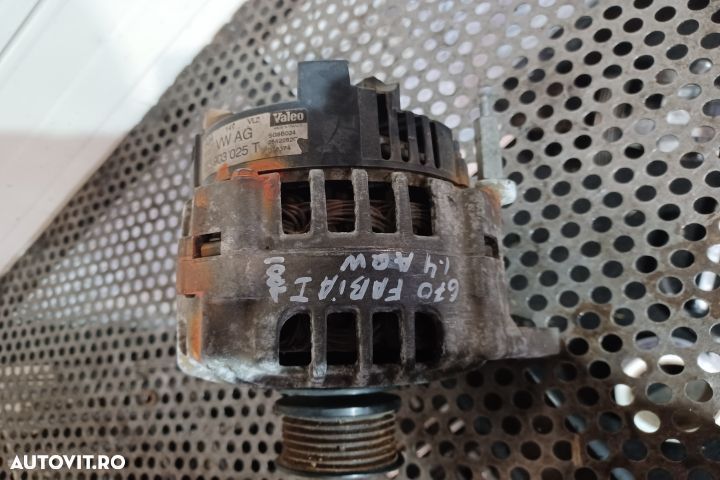 Alternator 1.4 AQW 037903025T Skoda Fabia 6Y [1999 - 2004] Sedan 1.4 - 2