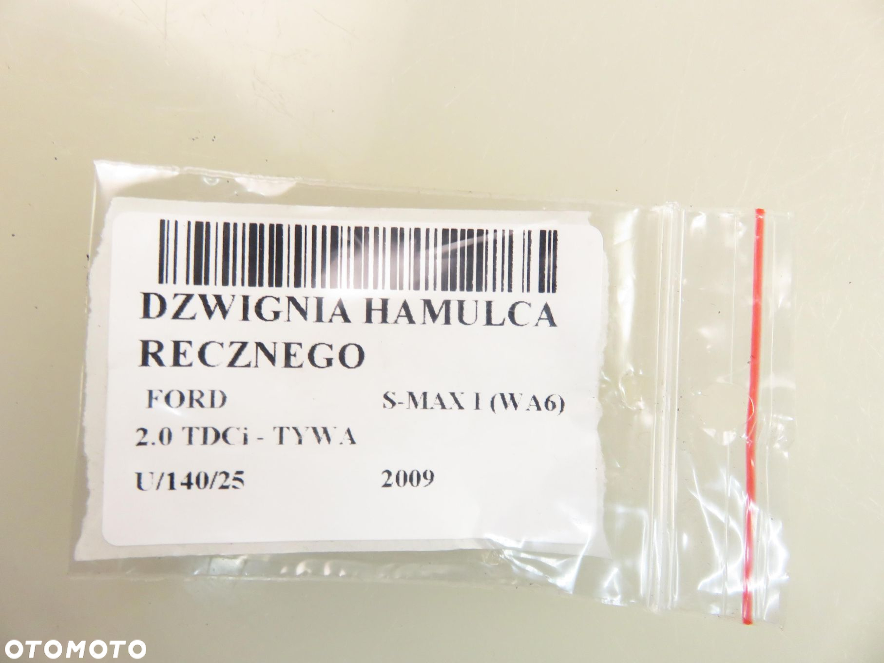 DŹWIGNIA HAMULCA RĘCZNEGO FORD S-MAX I (WA6) 6G912780AL - 9