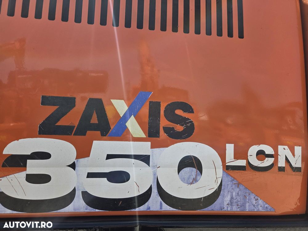 Hitachi ZX350LCN-6, 2020, 11.568h, cupa NOUA 2,2mc, 35,4 tone, Ad sapare 7,5m, latime 2,99m, lant 80% bun doar 900h deplasare, inst picon, inst rotire pe brate, camera spate si laterale, Isuzu, posibil leasing 4 ani-PROMOTIE 86.900 EUR+Tva - 16