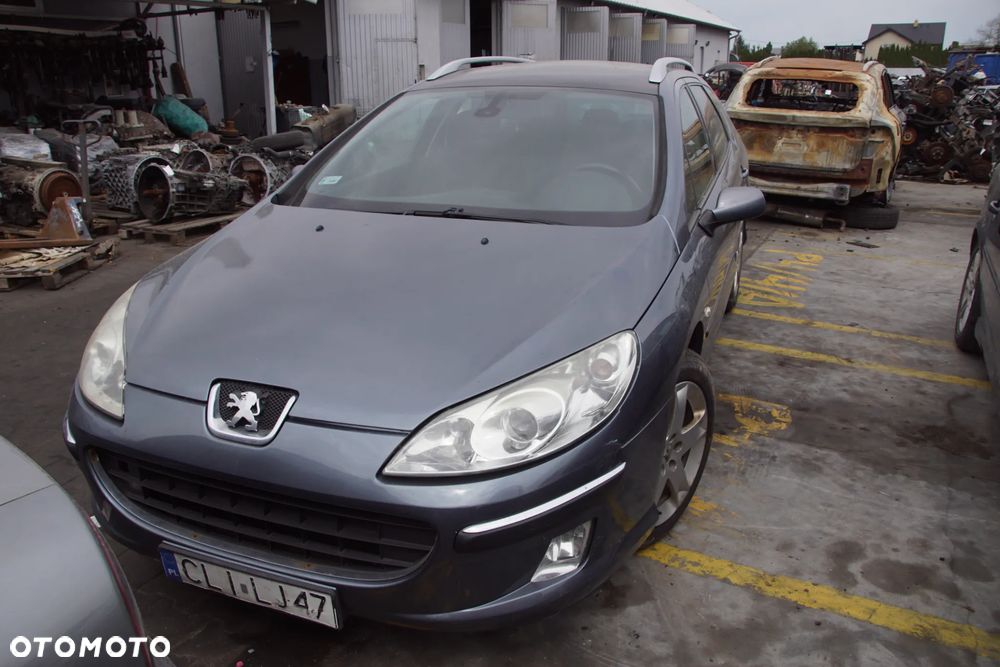 Auto na części - Peugeot 407 SW 2.0 HDI 136 KM RHR 4HP20 EZW 2005R Silnik Skrzynia Drzwi Maska Błotnik Klapa Zderzak Lampa Lusterko Klamka Szyba Panorama Deska Kokpit Sterownik Moduł Czujnik Licznik Wyświetlacz Panel Kierownica - 8
