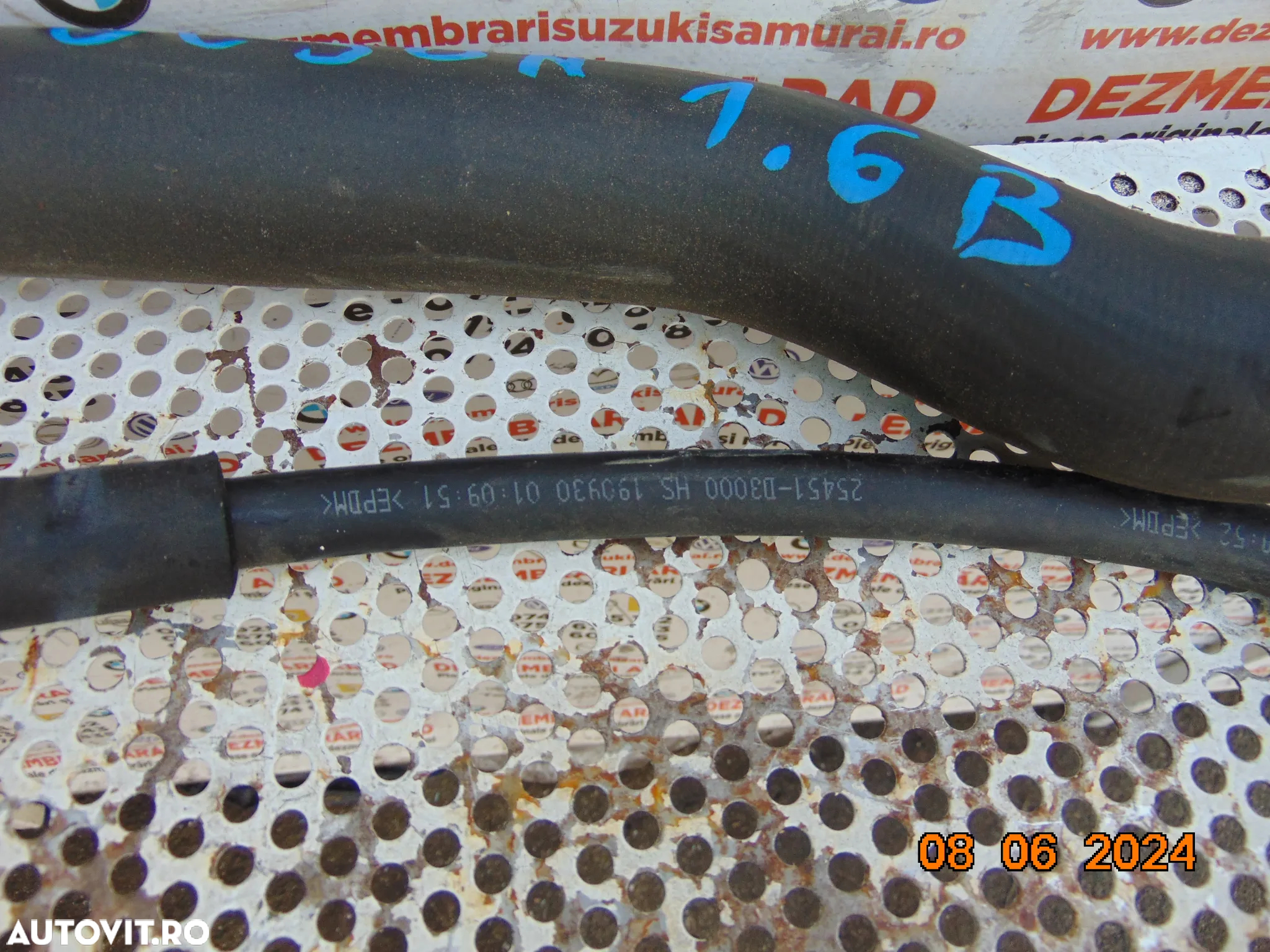 Furtun apa racire Hyundai Tucson 1.6 benzina Kia sportage 2014-2020 furtune racire apa motor - 9