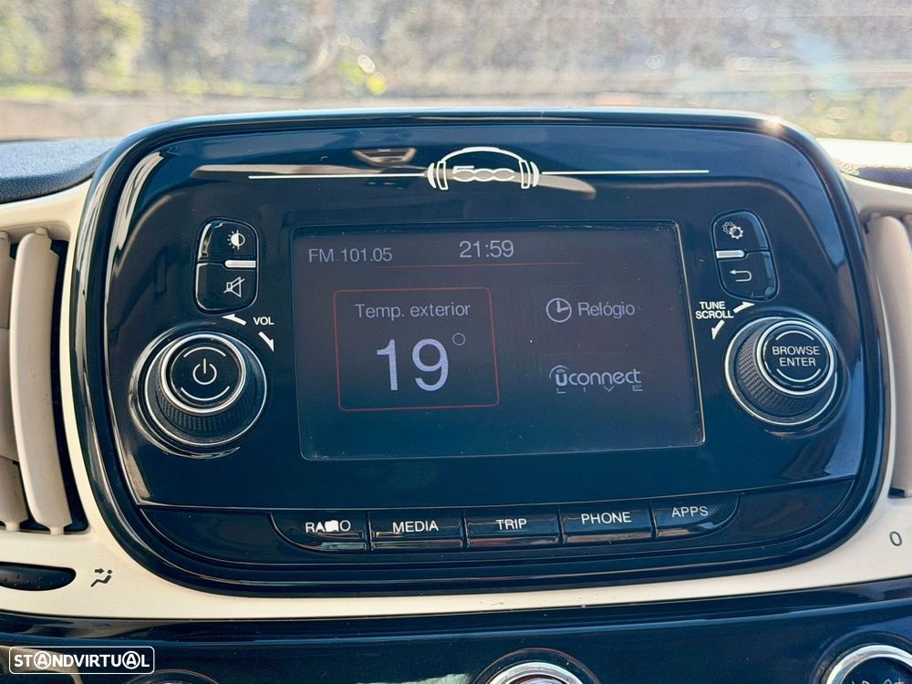 Fiat 500 1.2 Lounge S&S - 16