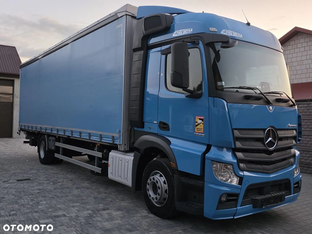 Mercedes-Benz ACTROS 1833 / FIRANKA/ WINDA / 22PALETY / 8760 ŁADOWNOŚĆ / AUTOMAT / DUŻY SILNIK  / SYPIALKA / - 2