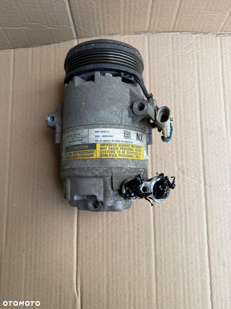Sprężarka kompresor klimatyzacji Opel Astra Meriva 09165714 NX - 1