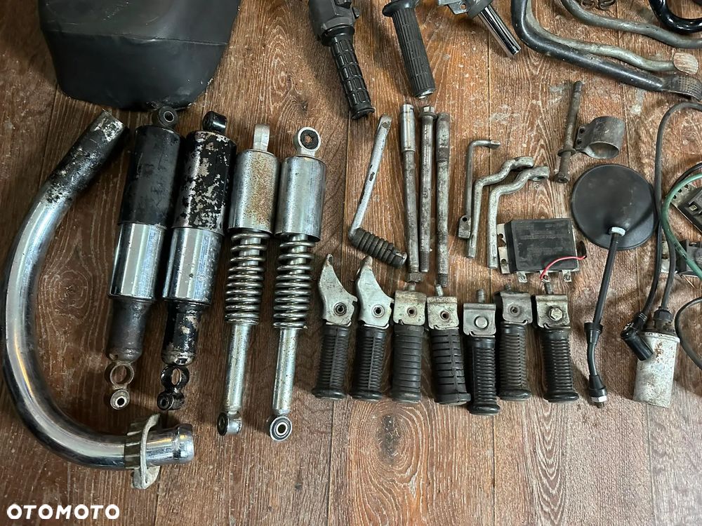 Części Simson S50 S51 Amortyzatory pedał hamulca Stopka Mocowanie Bęben - 21