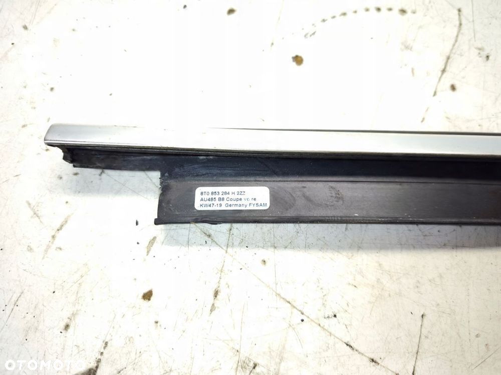 LISTWA CHROM DRZWI PRAWY PRZÓD AUDI A5 COUPE 8T0853284H 2ZZ - 3