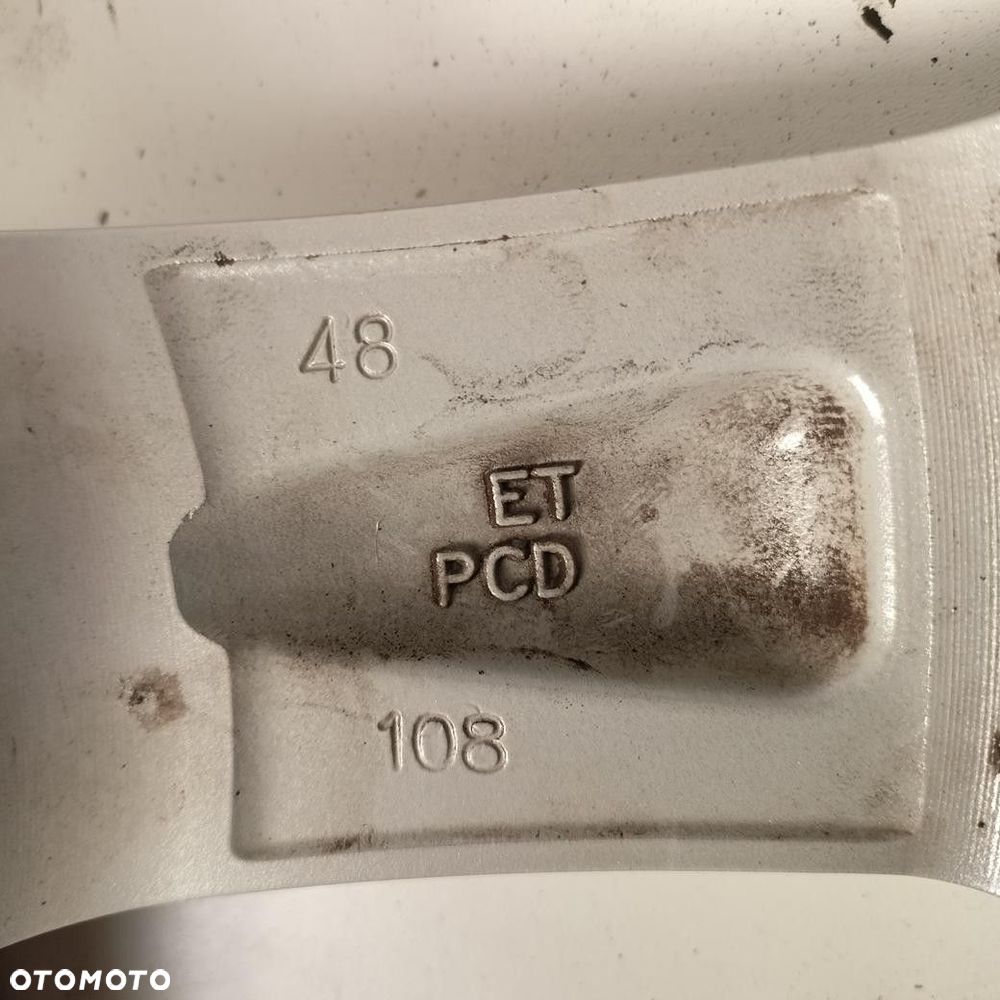 Alufelgi 5x108 17 Ford Focus Kuga Mondeo 4szt (F6394) - 7