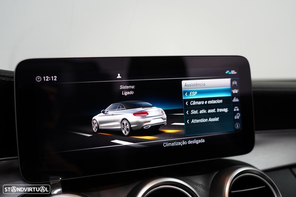 Mercedes-Benz C 220 d Cabrio AMG Line Aut. - 13