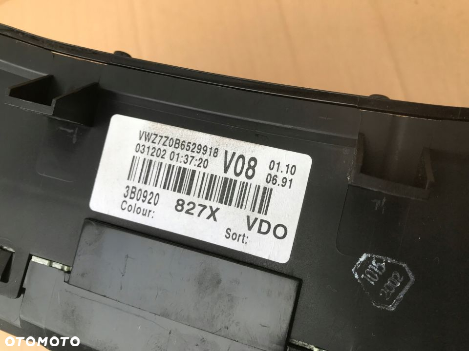 Licznik Vw PASSAT B5 zegary Obrotomierz 3B0920827X 3B09208805 - 9