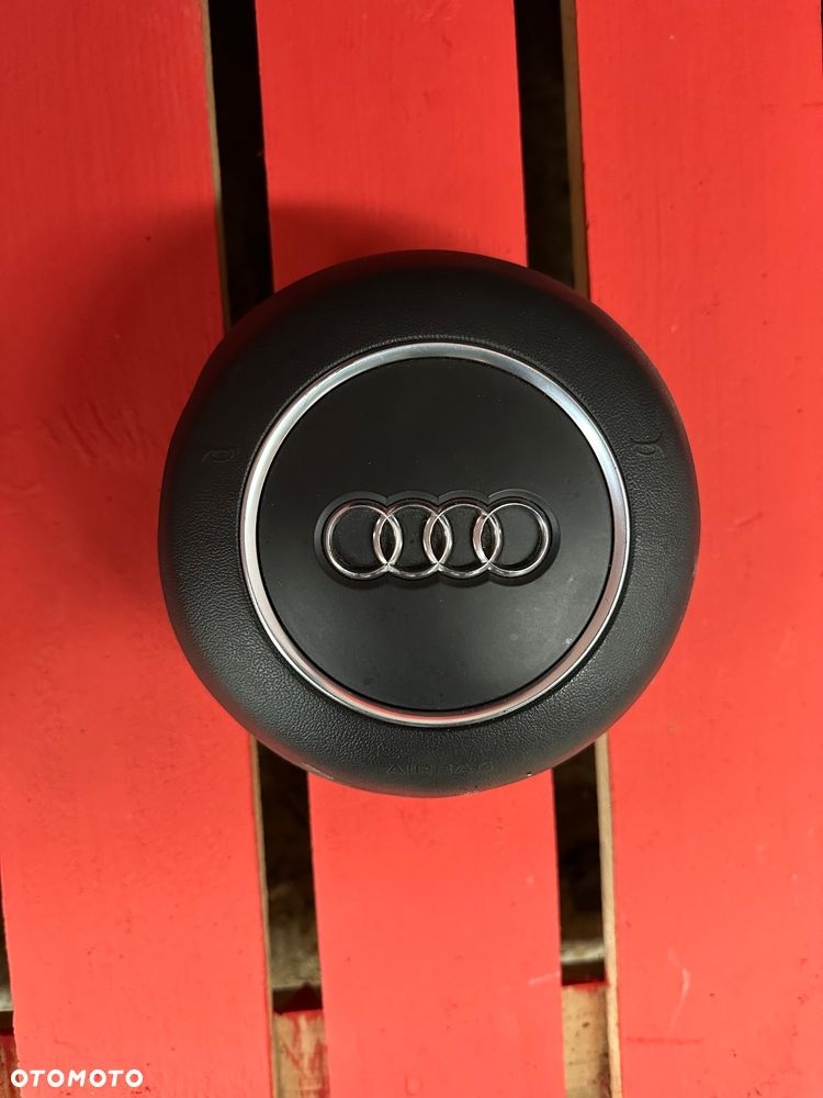 DESKA ROZDZIELCZA konsola kokpit pulpit poduszki airbag pasy KOMPLET ORYGINALNY Audi A1 - 4