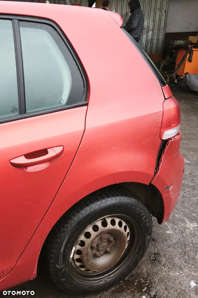 VW GOLF VI 09r HB 5D ĆWIARTKA BŁOTNIK LEWY TYŁ LA3S - 1