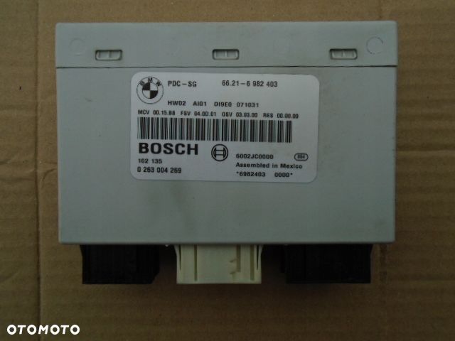 moduł cofania pdc bmw e81 e82 e87 e84 e90 e91 e92 6982403 - 1