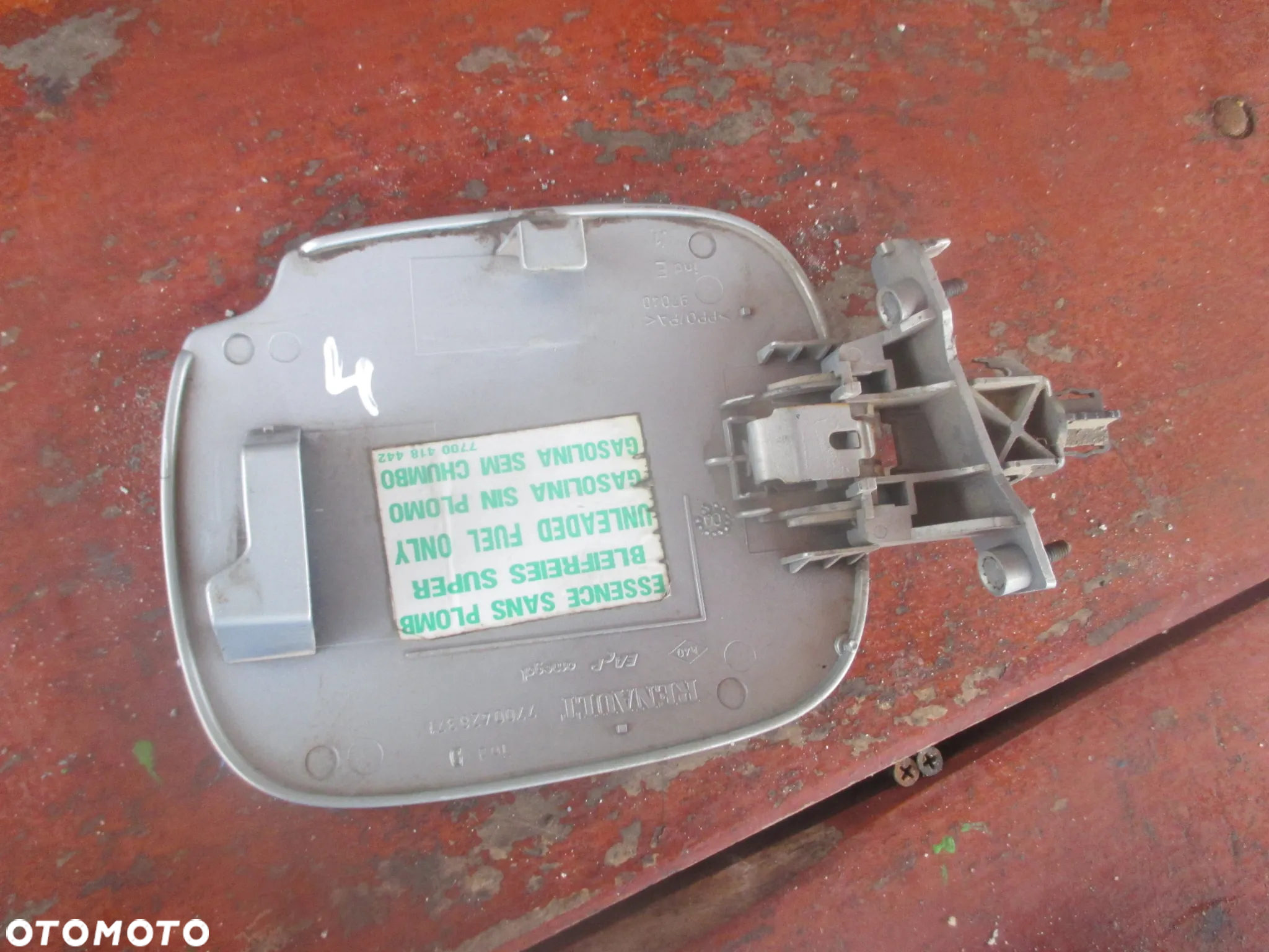 klapa wlewu paliwa Scenic I lift NV632 - 2