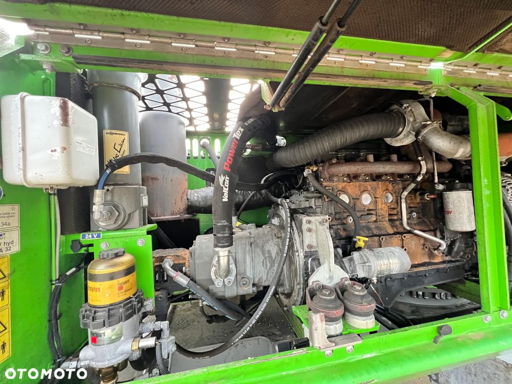 Sennebogen 825 klima + webasto + centralne smarowanie + GENERATOR dynaset 10kW + CHWYTAK do złomu 0,8m3, wideo - 10