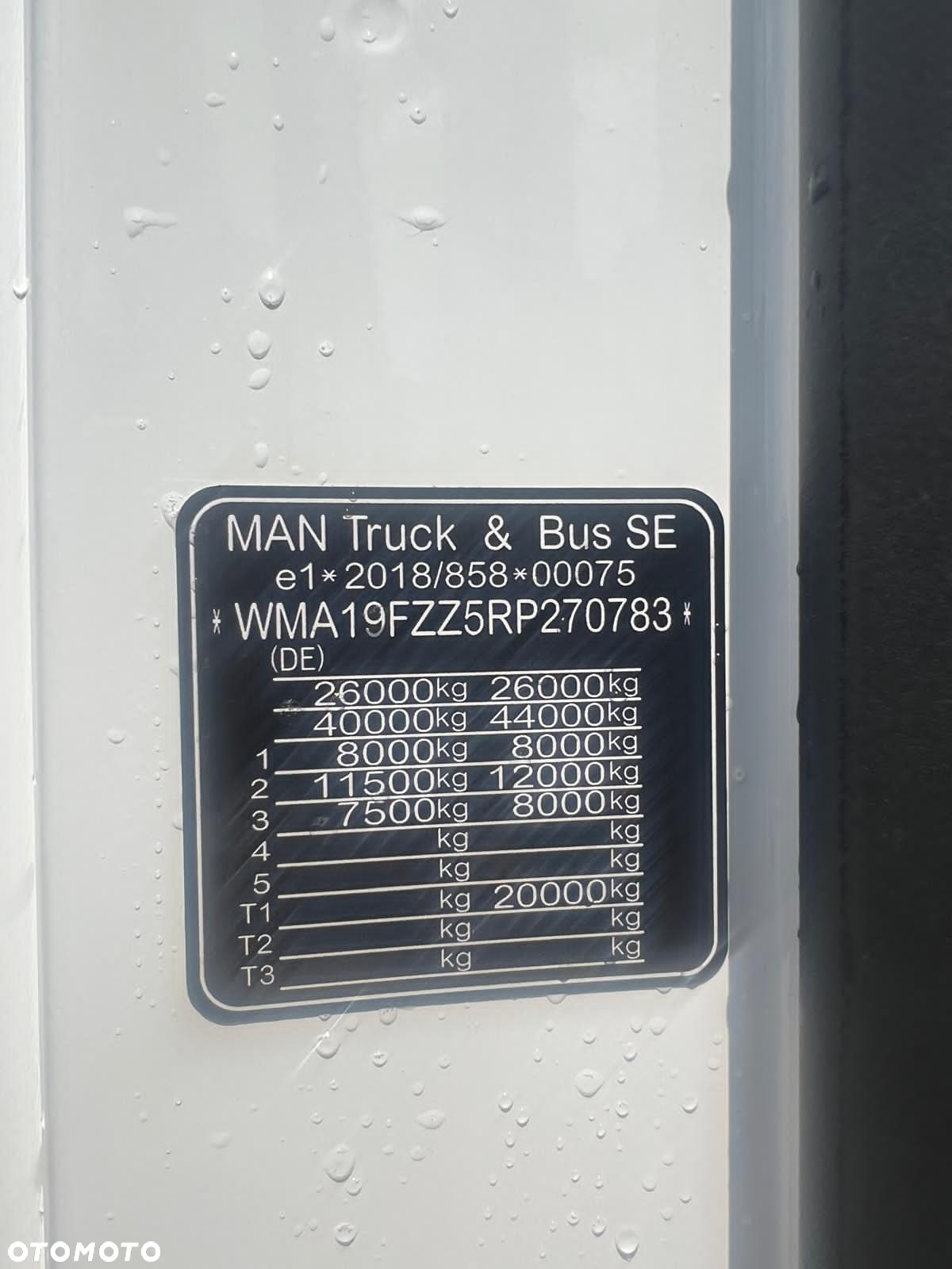 MAN TGX 26.520 6x2 EURO6 HAKOWIEC MEILLER RS 21.70 - 14
