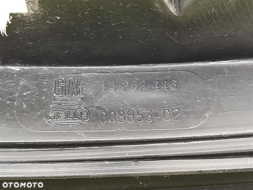 Lampa prawa tylna tył Opel Astra III H 2004-2013 00865302 13252446 ORYGINAŁ - 3