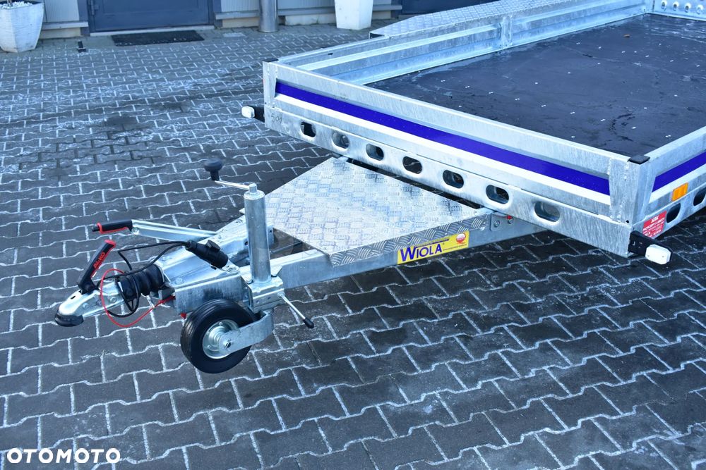 Wiola Mocna przyczepa do minikoparki B2735 DMC 2700 kg. Doatawa !! - 4