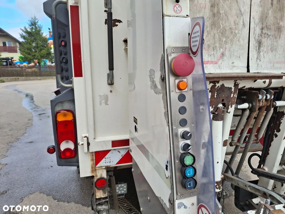 Mercedes-Benz Econic 2630 Śmieciarka Euro 6 FAUN Variopress 522 Zoeller 22m3 System MOBA Waga 3 Osie Tylna Oś Skrętna Zawieszenie Pneumatyczne Centralne Smarowanie Zabudowy - 9
