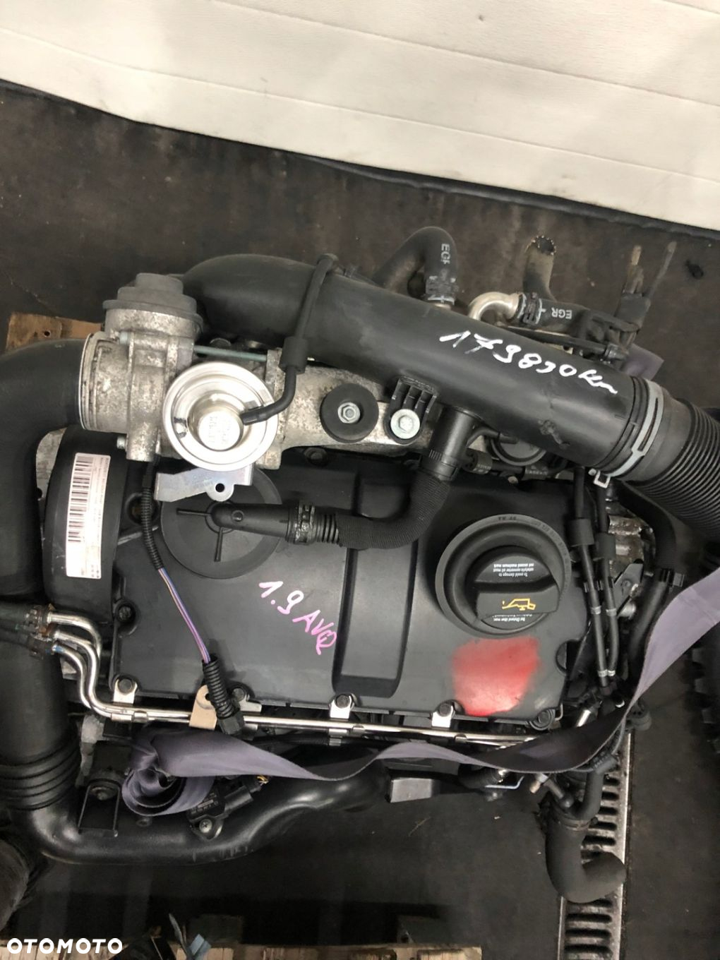 SILNIK 1.9 TDI VOLKSWAGEN BXE BKC BXF BJB BRU - 5