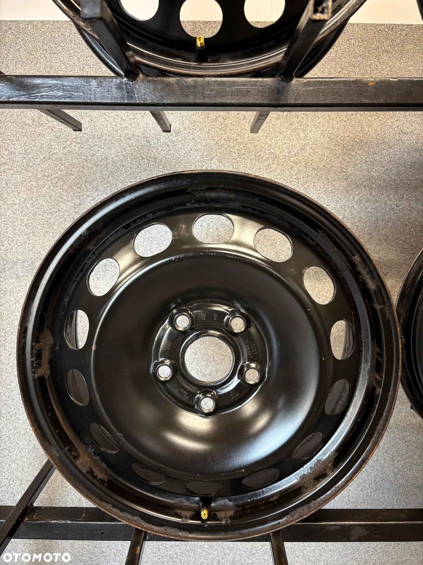 4 FELGI STAL. VW GOLF 5,6,TOURAN,CADDY,SEAT LEON 2, SKODA OCTAVIA 2, AUDI A3 16'' 6,5J ET50 - 5