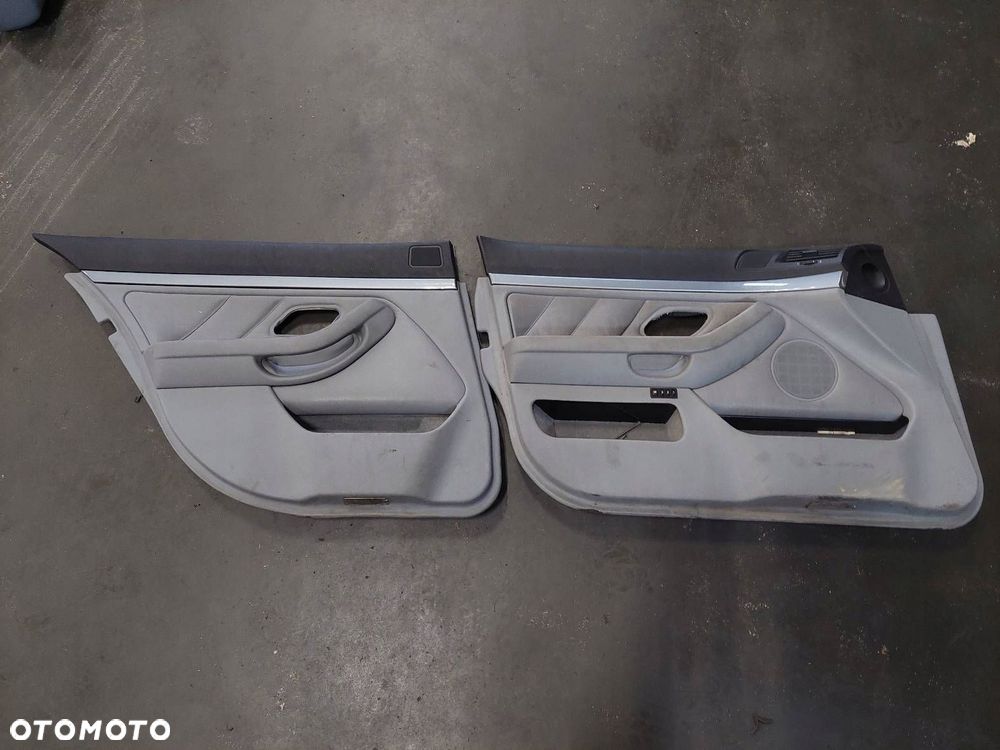 KOMPLET FOTELI PRZÓD + KANAPA TYŁ + BOCZKI BMW E39 LIFT SEDAN ŁAMANE - 4