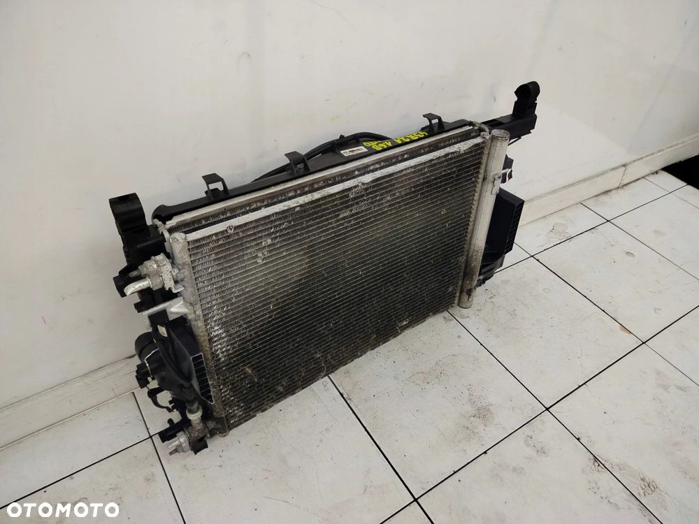 OPEL ASTRA J LIFT 12R- KOMPLET CHŁODNIC WENTYLATOR 1.6 BENZYNA AUTOMAT - 2