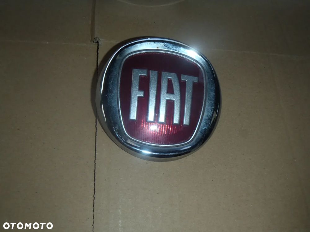 znaczek logo emblemat napos 500 kratka nakłdka zderzaka grill fiat 500 fiat 500l - 3