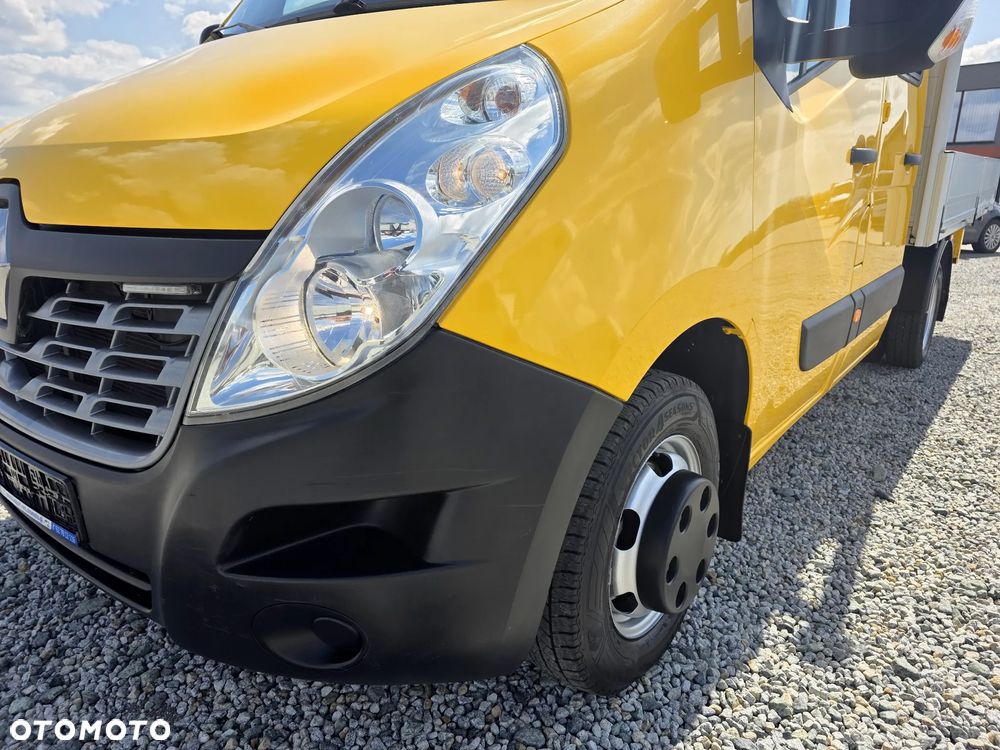 Renault MASTER 2,3 DCI 145 KONNA DOKA BRYGADÓWKA 7 OSOBOWA KLIMA WEBASTO SKRZYNIA 3,4M 150T/KM PRZEBIEGU GWARANCJA BLIŻNIAKI DO 3,5T - 9