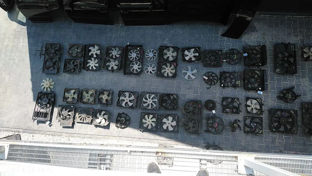 WENTYLATOR CHŁODNICY MITSUBISHI NISSAN HONDA ROVER MAZDA TOYOTA KIA HYUNDAI SUBARU ISUZU BOGDAN JEEP - 1