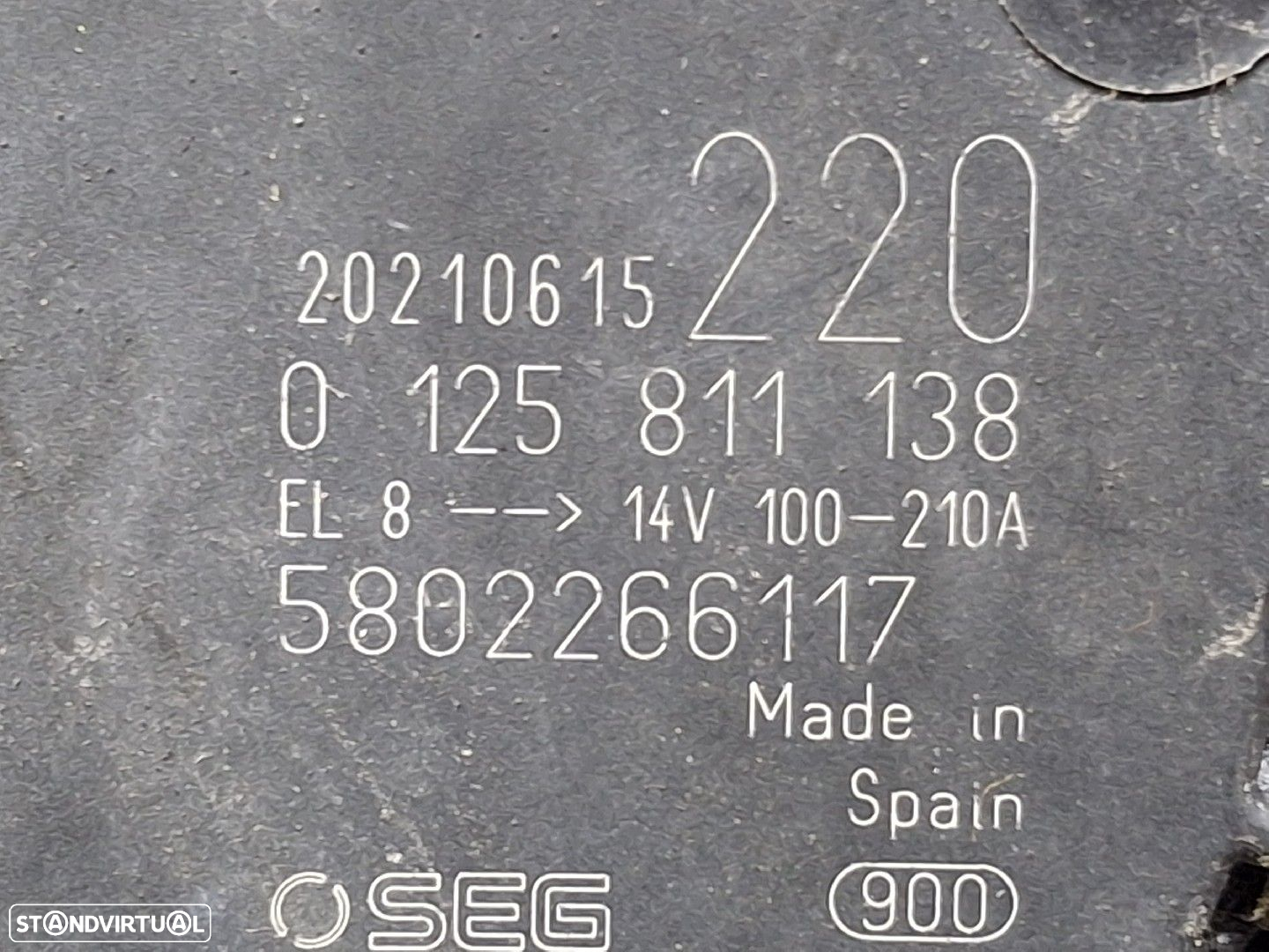 Alternador Iveco Daily Vi Caixa - 5