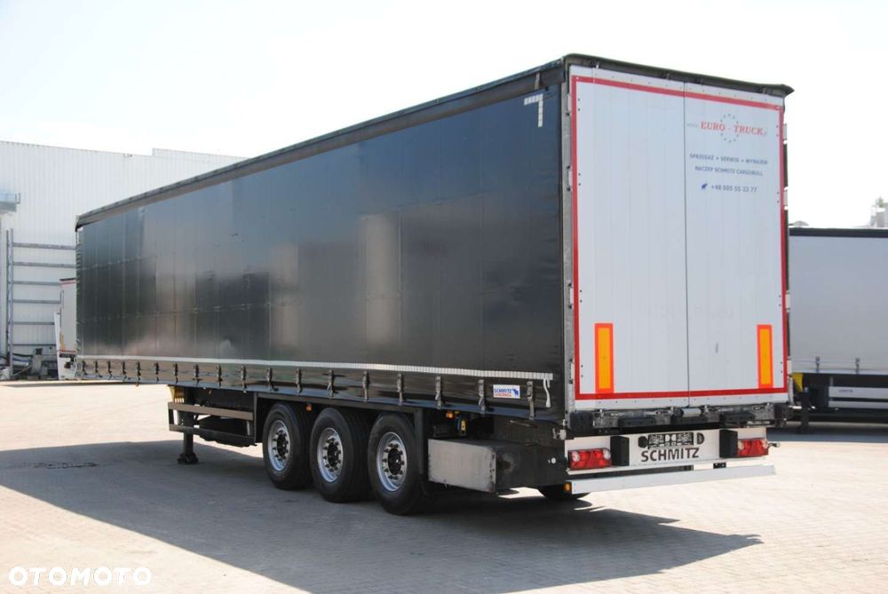 Schmitz Cargobull SCS kurtyna, podnoszona oś - 5