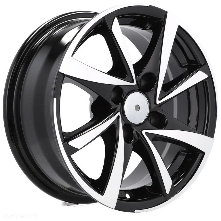 4x Felgi 13 4x100 4x108 TOYOTA Yaris VW Polo Picanto - BK575 - 9