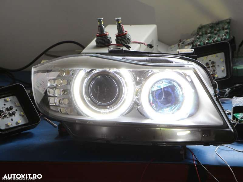Led marker Angel Eyes pentru BMW E60 LCI E90 E82 E87 E88 E63 E64 E70 E71 H8  CALITATE PREMIUM ⭐️⭐️⭐️⭐️⭐️ - 3