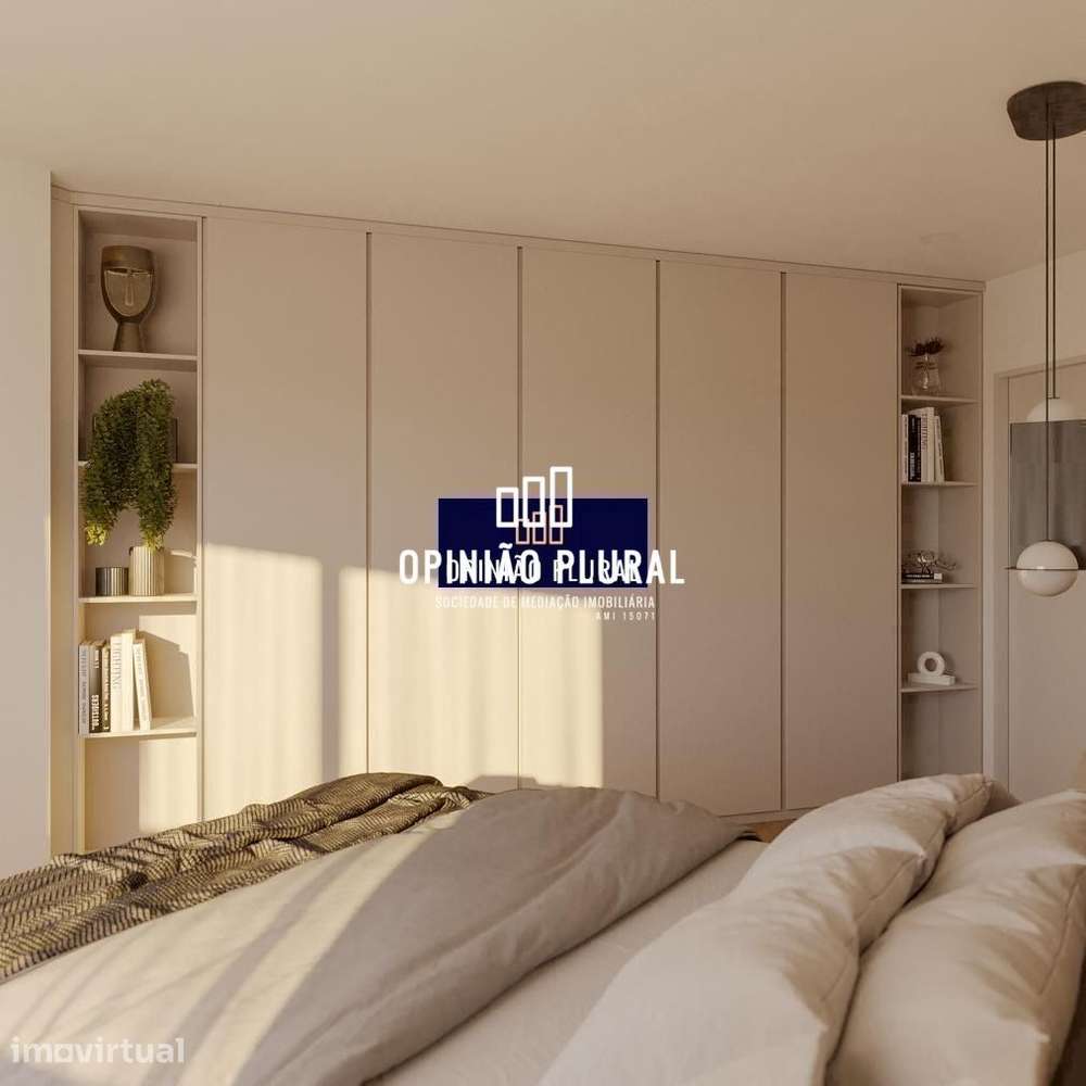 Elegante Apartamento T2 Moderno Novo à Venda em Vilar do Paraíso - Grande imagem: 3/15