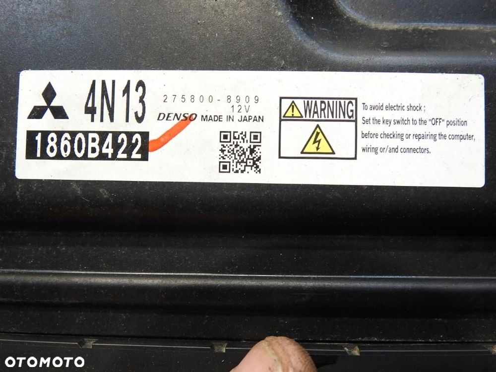 ZESTAW STARTOWY MITSUBISHI ASX 1.8 DI-D 1860B422 8637A643 8637A633 - 5