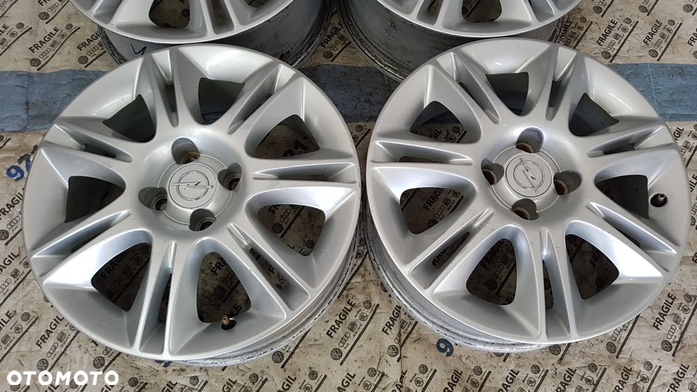 ALU FELGI  ORYGINAŁ OPEL  CORSA D E ADAM 4X100 6JX16 ET40 CORSA  E ADAM ASTRA H GTC - 3