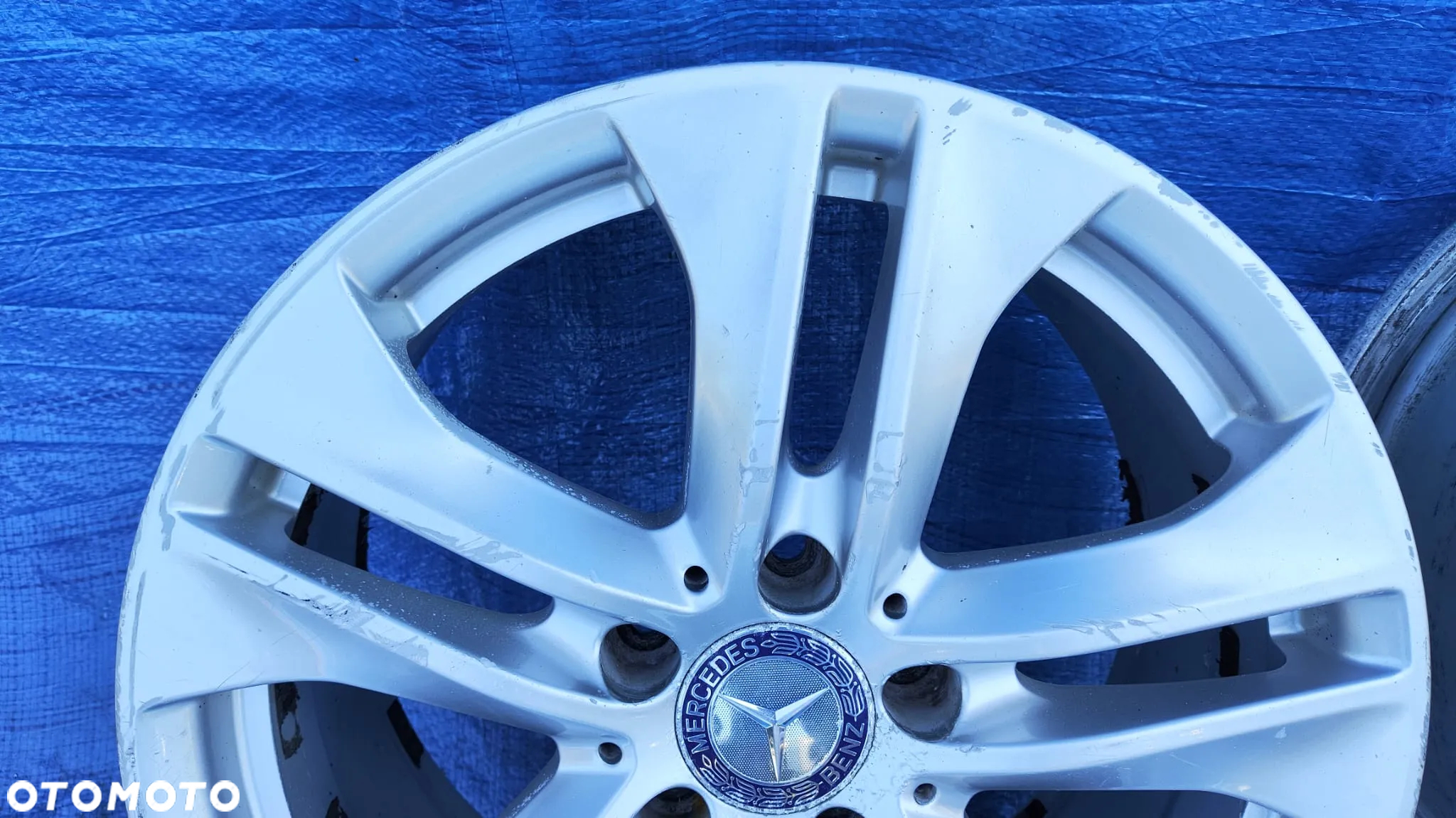 FELGI FELGA ALUMINIOWA ALUFELGA 8Jx17 ET48 A2124011000 KOŁA OPONY 245/45R17 MERCEDES W212 W207 - 2