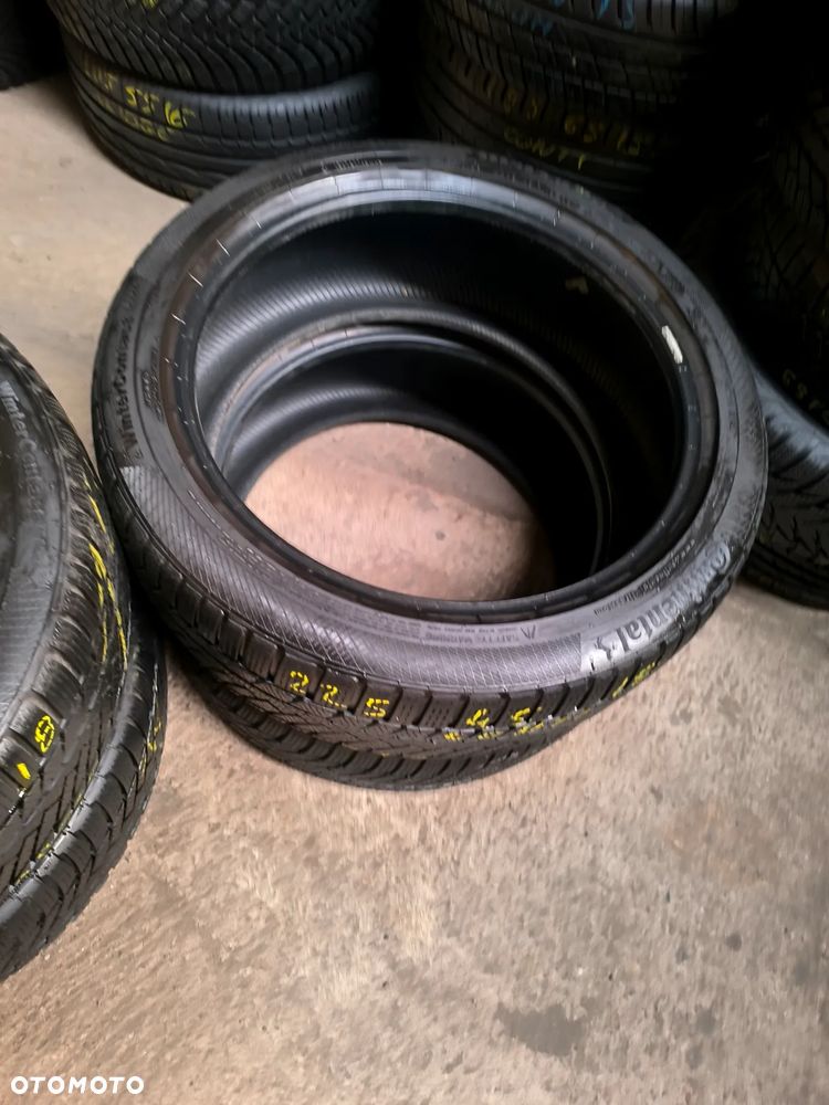 225/45R18 95V XL 245/40R18 97V Opony Zimowe Zima Continental WinterContact TS850P 6,5mm Legnica ALU-RAD 225/45 245/40 - 10