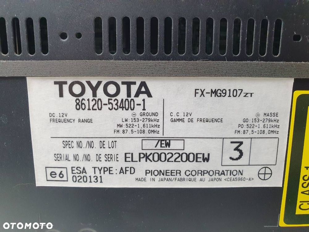 PANEL RADIA NAWIEWU LEXUS IS 220 II 2006 86120-53400 EUROPA - 4