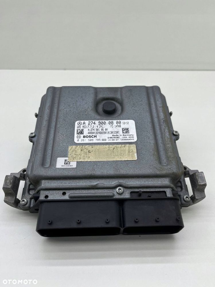 MERCEDES W205 MODUŁ KOMPUTER STEROWNIK SILNIKA ECU A2749000800 - 1