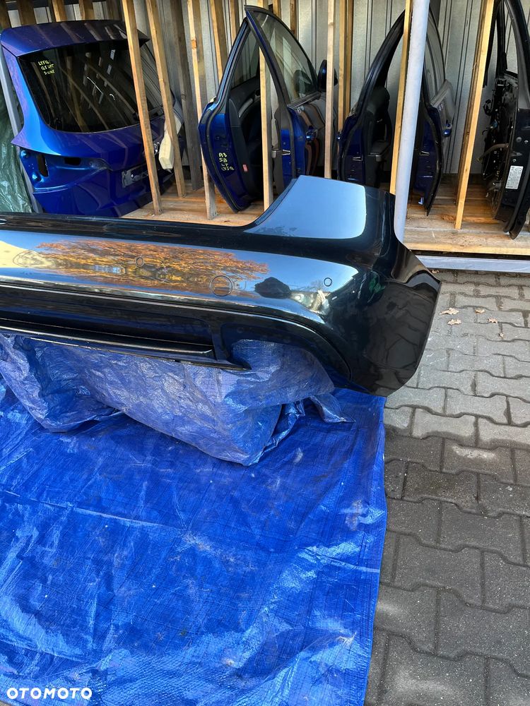 ZDERZAK S4 B8 A4 B8 TYLNY TYŁ AUDI  ZDERZAK S4 B8 SEDAN LZ9Y PDC ** - 3