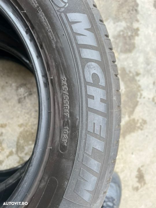 vând 2 anvelope 245/55/17 Michelin de vară ca noi - 6