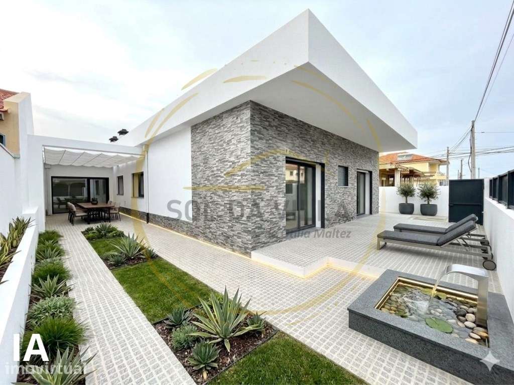 Moradia Térrea Isolada T4 - Fernão Ferro, Seixal - 640.000€ - Grande imagem: 3/34